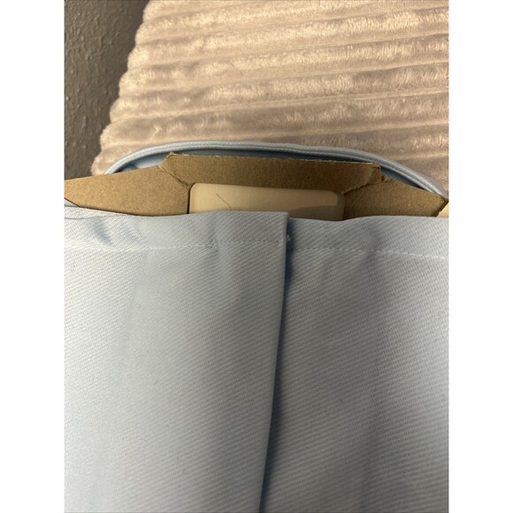 Vintage Challenger Size 15 M 70s Powder Blue Collared Long Sleeve Unused - Picture 16 of 16